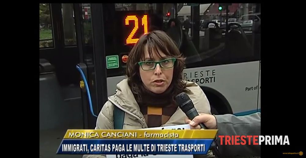 Servizio di Tele4: Caritas paga le multe di Trieste Trasporti