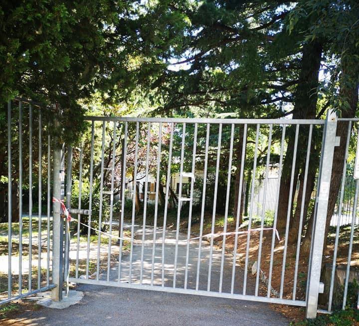 Giardino Basevi: riparazione cancello