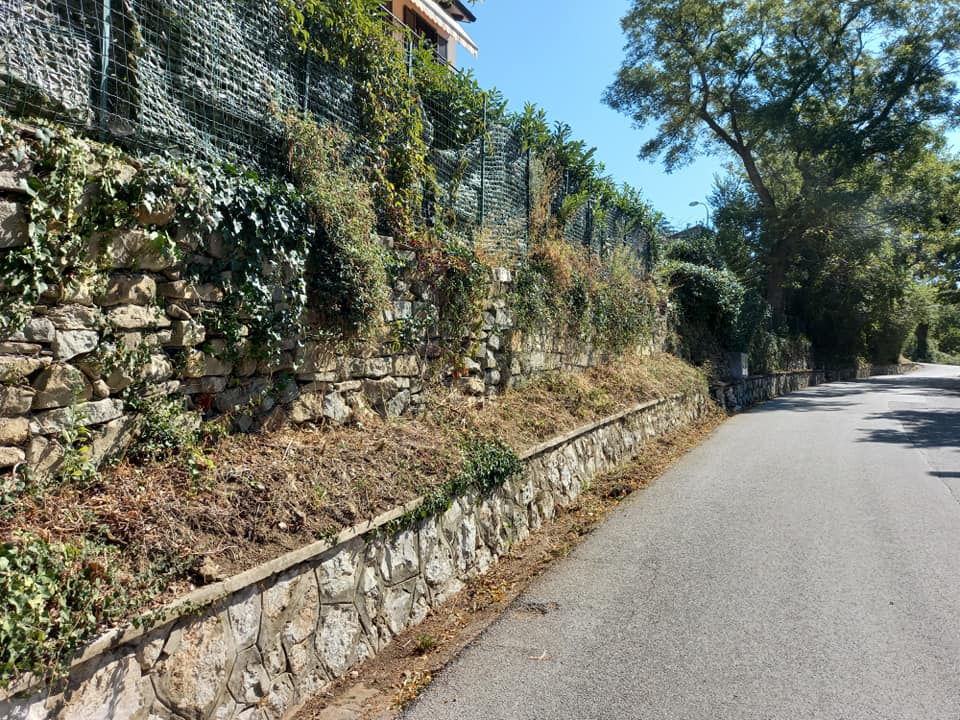 Via dei Giaggioli: ripulita